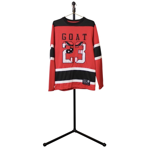 Reworked Goat Jordan Chicago Bulls 23 Jersey - Picture 1 of 5